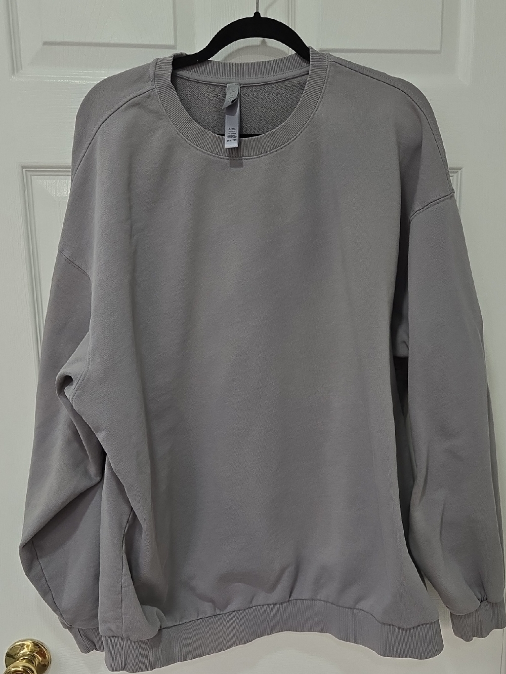 Skims Men's Crewneck Sweatshirt - Gray/Blue